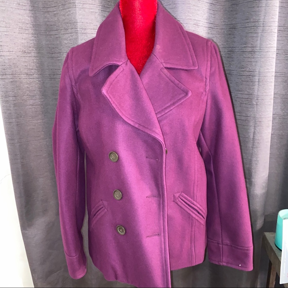 Wool coat L
